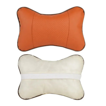 Comfort Leather Car Neck Pillow