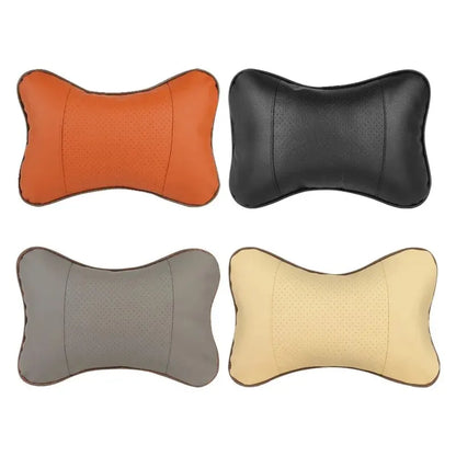 Comfort Leather Car Neck Pillow